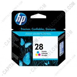 Ampliar foto de Cartucho Hp Tricolor 28 para Deskjet 3320/25/3420/25/450 Mobile para 190 Páginas Aprox. (Ref. C8728AL)