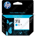 Cartucho HP 711 Cyan para Designjet T120/T520 de 29ml (Ref. CZ130A)
