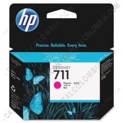 Ampliar foto de Cartucho HP 711 Magenta para Designjet T120/T520 de 29ml - Ref. CZ131A