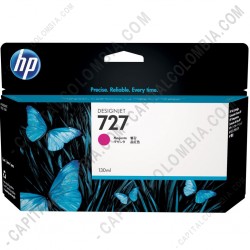 Ampliar foto de Cartucho HP 727 Magenta DesingnJet T920, T1500, T250000 de 130ml (Ref. B3P20A)
