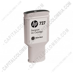 Ampliar foto de Cartucho HP 727 Matte Black DesignJet T920, T1500, T250000, 300ml (Ref. C1Q12A)