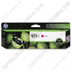 Ampliar foto de Cartucho HP Magenta 971xl OfficeJet Pro X451/X476 Dw (Ref. CN627AM)