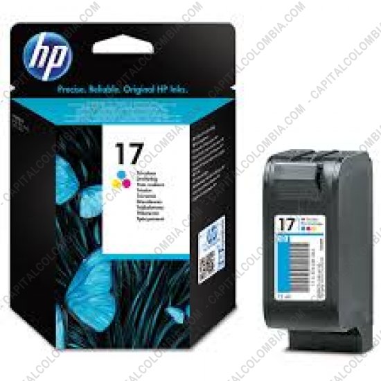 Capital Colombia - Foto No. 1 de Cartucho Hp Color 17 Deskjet 840c para 430  Páginas (Ref. C6625A) - Marca HP