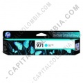 Cartucho HP Cyan 971 OfficeJet Pro X451, X476 Dw (Ref. CN622AM)