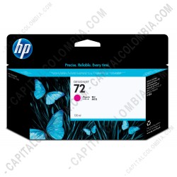 Ampliar foto de Cartucho Hp Magenta 72 de 130ml para T1100/T610 (Ref. C9372A)