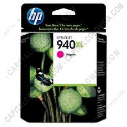 Ampliar foto de Cartucho Hp Magenta 940xl para Office Jet Pro 8500 para 1400 Páginas Aprox. (Ref. C4908AL)