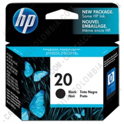 Ampliar foto de Cartucho Hp Negro 20 para Deskjet 610c/640c/656c para 228 Páginas (Ref. C6614D)