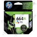 Cartucho Hp Tricolor 664xl para Hp Deskjet Ink Advantage 1115/2135/3635/3835/4675 para 330 P&aacute;ginas (Ref. F6V30AL)