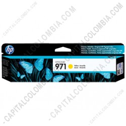 Ampliar foto de Cartucho Hp Yellow 971 para OfficeJet Pro X451/X476 Dw para 2.500 Páginas (Ref. CN624AM)