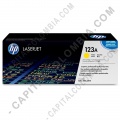 Toner HP 123A Amarillo para Laserjet 2550, 2800, 2840, 2820 para 2.000 P&aacute;ginas Aprox. (Bajo Rendimiento) (Ref. Q3972A)