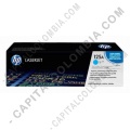 Toner HP 125A Cyan para Laserjet CP1515n/CP1215/CM1312mfp para 1.400 P&aacute;ginas Aprox. (Ref. CB541A)