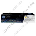 Toner HP 126A Amarillo para Laserjet CP1025 para 1.000 P&aacute;ginas Aprox. (Ref. CE312A)