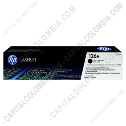 Ampliar foto de Toner HP 126A color Negro para Laserjet CP1025 - CE310A