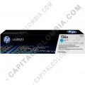 Toner HP 126A Cyan para Laserjet CP1025/100 MFP/200 M275nw MFP para 1.000 P&aacute;ginas Aprox.  (Ref. CE311A)