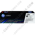 Toner HP 128A color Negro para Laserjet CP1525/CM1415 para 2.000 p&aacute;ginas aprox. - Ref CE320A