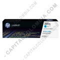 HP 201A Cyan LaserJet Toner Cartridge (Ref. CF401A)
