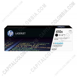Ampliar foto de Toner HP 410X para LaserJet MFP m452/m477/377dw para 6.500 Páginas Aprox. (Ref. CF410X)