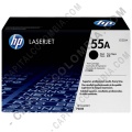 Toner HP 55A Negro para Laserjet P3015 para 6.000 P&aacute;ginas Aprox. (Ref. CE255A)