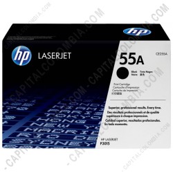 Ampliar foto de Toner HP 55A Negro para Laserjet P3015 para 6.000 Páginas Aprox. (Ref. CE255A)