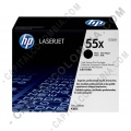 Toner HP 55X Negro para Laserjet P3015 para 12.500 P&aacute;ginas Aprox. (Alto Rendimiento) (Ref. CE255X)