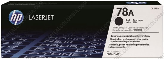 Cintas para impresoras POS, Tonner, CD, DVD y Otros, Marca: HP - Toner HP negro para impresora HP LaserJet (CE278A)