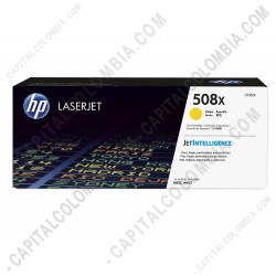 Ampliar foto de Toner Hp Yellow Laserjet M553n, M553dn (Ref. CF362X)