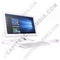 Computadores y Portátiles, Marca: HP - Computador HP todo en uno Core-I3/4GB/1TB/21.5" color blanco 22-b009la (Ref. V9C07AA#ABM)