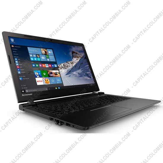 Computadores y Port&aacute;tiles, Marca: Lenovo - Port&aacute;til Lenovo 100-15IBD color Negro, Corei5/4288U/3.1Ghz, Pantalla de 15.6", Disco Duro de 1TB, RAM 4GB, Win 10 Home  (Ref. 80QQ01GGLM)