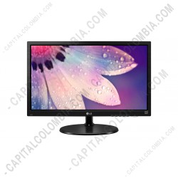 Ampliar foto de Monitor de marca LG tipo LED de 18.5" HD 1366x768, puertos VGA y HDMI - Ref. 19M38H-B