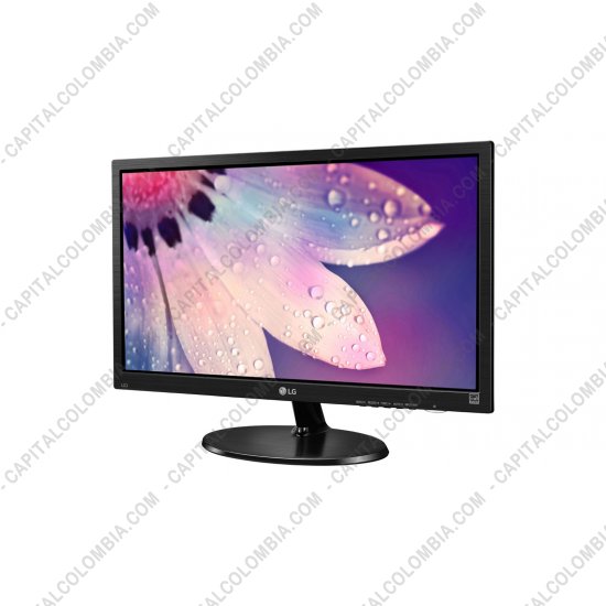 Computadores y Port&aacute;tiles, Marca: LG - Monitor de marca LG tipo LED de 18.5" HD 1366x768, puertos VGA y HDMI - Ref. 19M38H-B