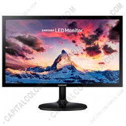 Ampliar foto de Monitor Samsung Full HD de 24" con diseño súper delgado (Ref. LS24F350FHLXZL)