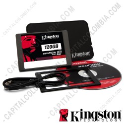 Disco duro estado 120GB SATA3 2.5" Kit Portátil Marca Kingston - Capital Colombia