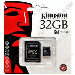 Ampliar foto de Memoria Kingston Micro SD 32GB Micro con Adaptador SD