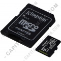 Discos duros externos, de estado sólido, Memorias USB, Kingston, Marca: Kingston - Memoria Micro SD Kingston 256Gb MicroSDXC Canvas Select Plus 100R A1 C10 Card + Adaptador