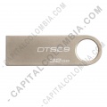 Ampliar foto de Memoria USB Kingston de 32GB Metálica Plateada - DTSE9H/32GBZ
