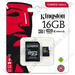 Ampliar foto de Tarjeta Micro SD Class 10 Canvas Select de 16GB - SDCS/16GB
