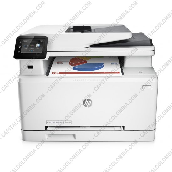 Impresoras, Cámaras, Escáners, Televisores, Video Proyectores, Memorias, Cables, Accesorios, Marca: HP - Impresora HP Multifuncional LaserJet Color Pro 200 M277DW (Ref. B3Q11A#BGJ)