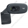 Cámara Web Logitech C270 para Videoconferencias Resolución HD 720p