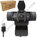 Cámara Web Logitech C920e PRO con tapa de obturador FHD 1080x720 USB