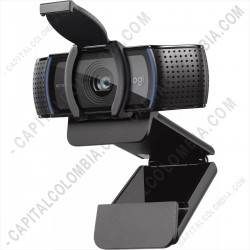 Ampliar foto de Cámara Web Logitech C920s PRO con tapa de obturador FHD 1080x720 USB