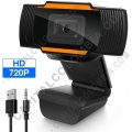 Camara Web 720p marca Sat Ref. X11 con Micrófono incorporado conexión USB y 3.5mm