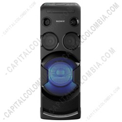 Ampliar foto de Minicomponente Sony Tipo Vertical V44, con Karaoke, Efectos DJ y HDMI (Ref. MHC-V44D)