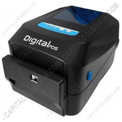 Ampliar foto de Impresora de Etiquetas Adhesivas con autocortador y soporte Externo - DigitalPos DIG-1625TC