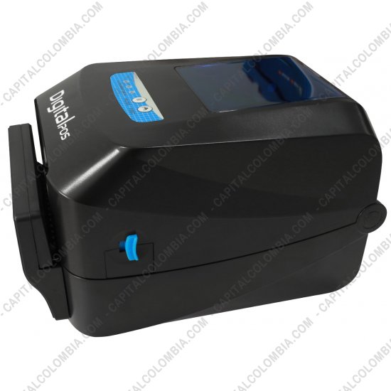 Impresoras de Etiquetas de C&oacute;digos de barras y Carnets, Marca: DigitalPos - Impresora de Etiquetas Adhesivas con autocortador y soporte Externo - DigitalPos DIG-1625TC