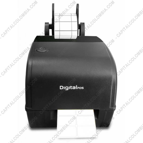 Impresoras de Etiquetas de C&oacute;digos de barras y Carnets, Marca: DigitalPos - Impresora de Etiquetas Adhesivas con Soporte Externo - DigitalPos DIG-TT426B