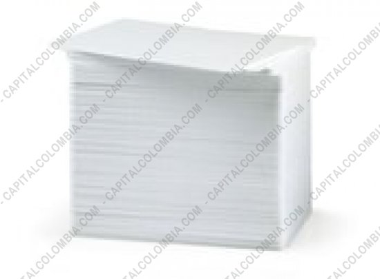 Impresoras de Etiquetas de C&oacute;digos de barras y Carnets, Marca: Evolis - Tarjetas PVC para impresoras de carnet x 500 tarjetas