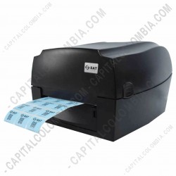 Ampliar foto de Impresora de etiquetas SAT TT448-2, puerto USB, Serial y Ethernet