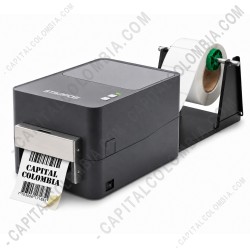 Ampliar foto de Impresora de etiquetas StarPos STAR-IF4, puerto USB y Ethernet con autocortador y soporte externo