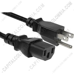 Ampliar foto de Cable de poder para impresoras de etiquetas TSC 244, 225, 243PRO, 268M (no incluye adaptador)