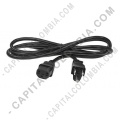 Ampliar foto de Cable de poder para impresoras de etiquetas TSC 244, 225, 243PRO, 268M (no incluye adaptador)